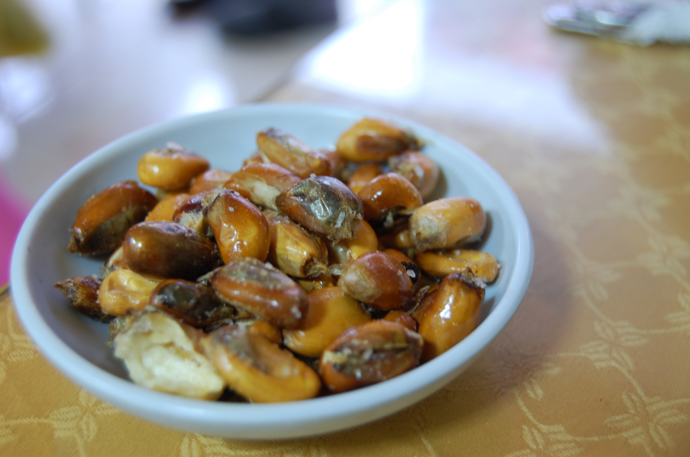 small plates filled with cooked bananas and nuts
