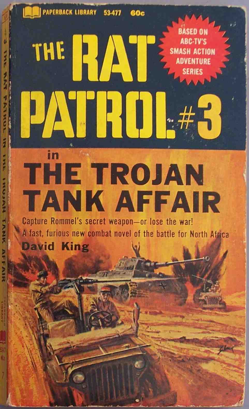 the cover of the book the rat patrol 3