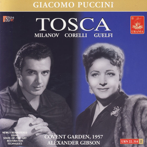 the cover toscia album with an image of a woman and a man