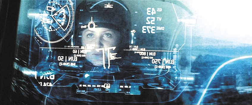 the screen shows an animation of a driver's face