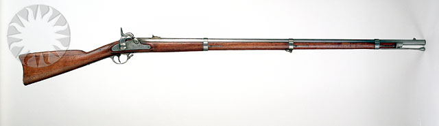 an extremely rare winchester rifle with the case opened