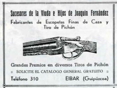 an advertit for the spanish gun