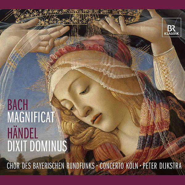 the cover of bach's handel d 'xit domius