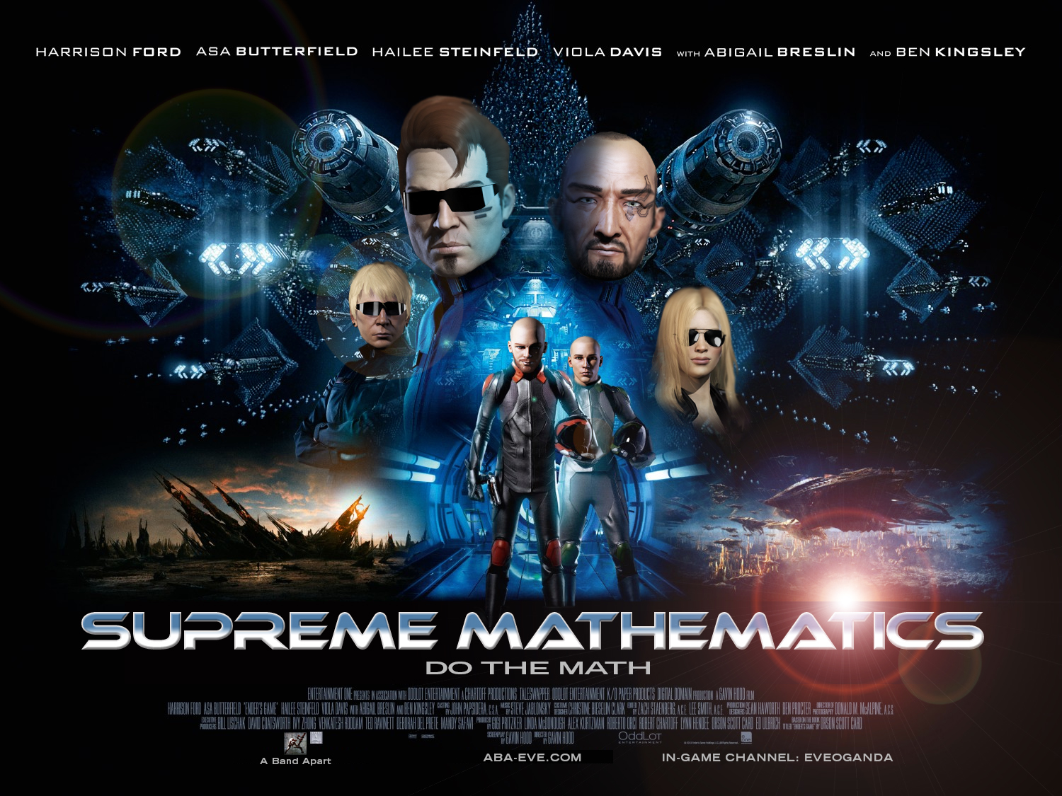 a movie poster for the film,'' supreme maths do the math