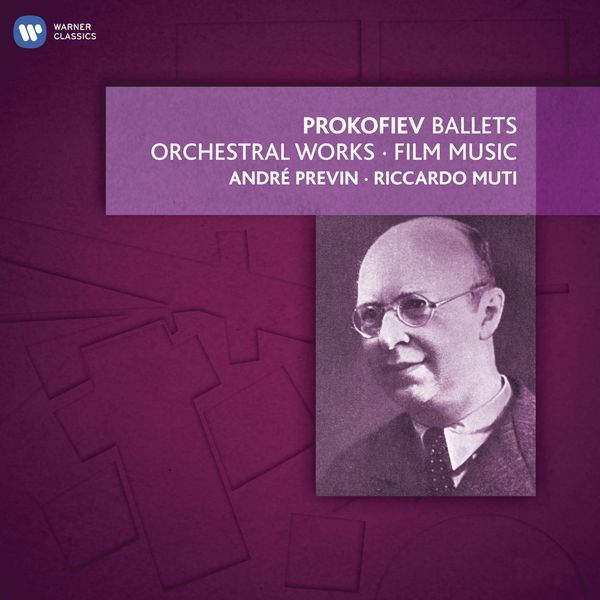 the cover of prokofiev ballet's orchestra works film music