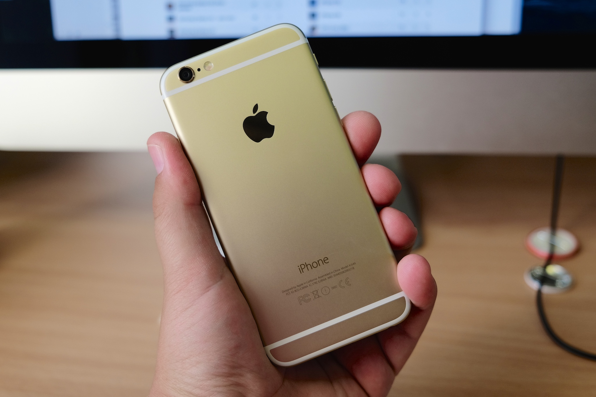 the gold iphone was not in service until it's still available