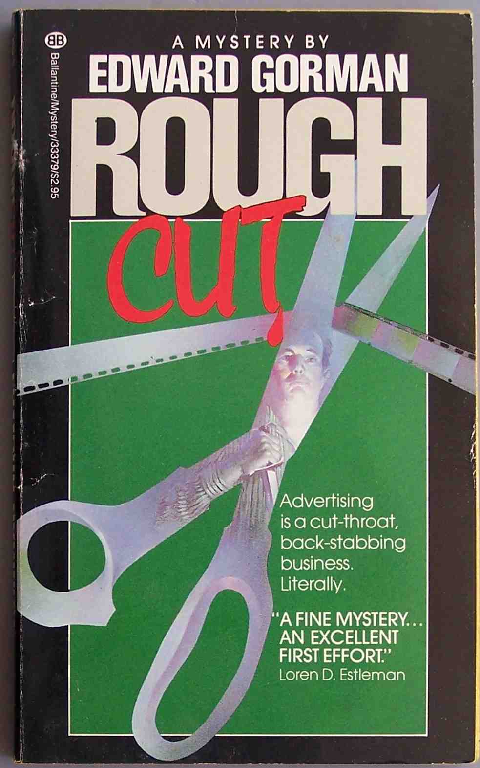 the cover of a novel on rough cut
