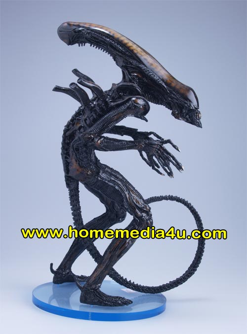 an alien is holding soing that looks like it has a bike