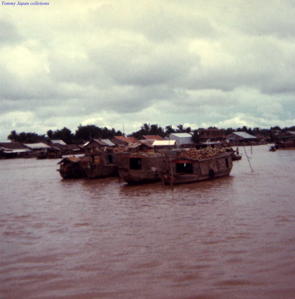 a few boats that are sitting in the water