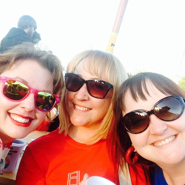 three women who are posing for a picture