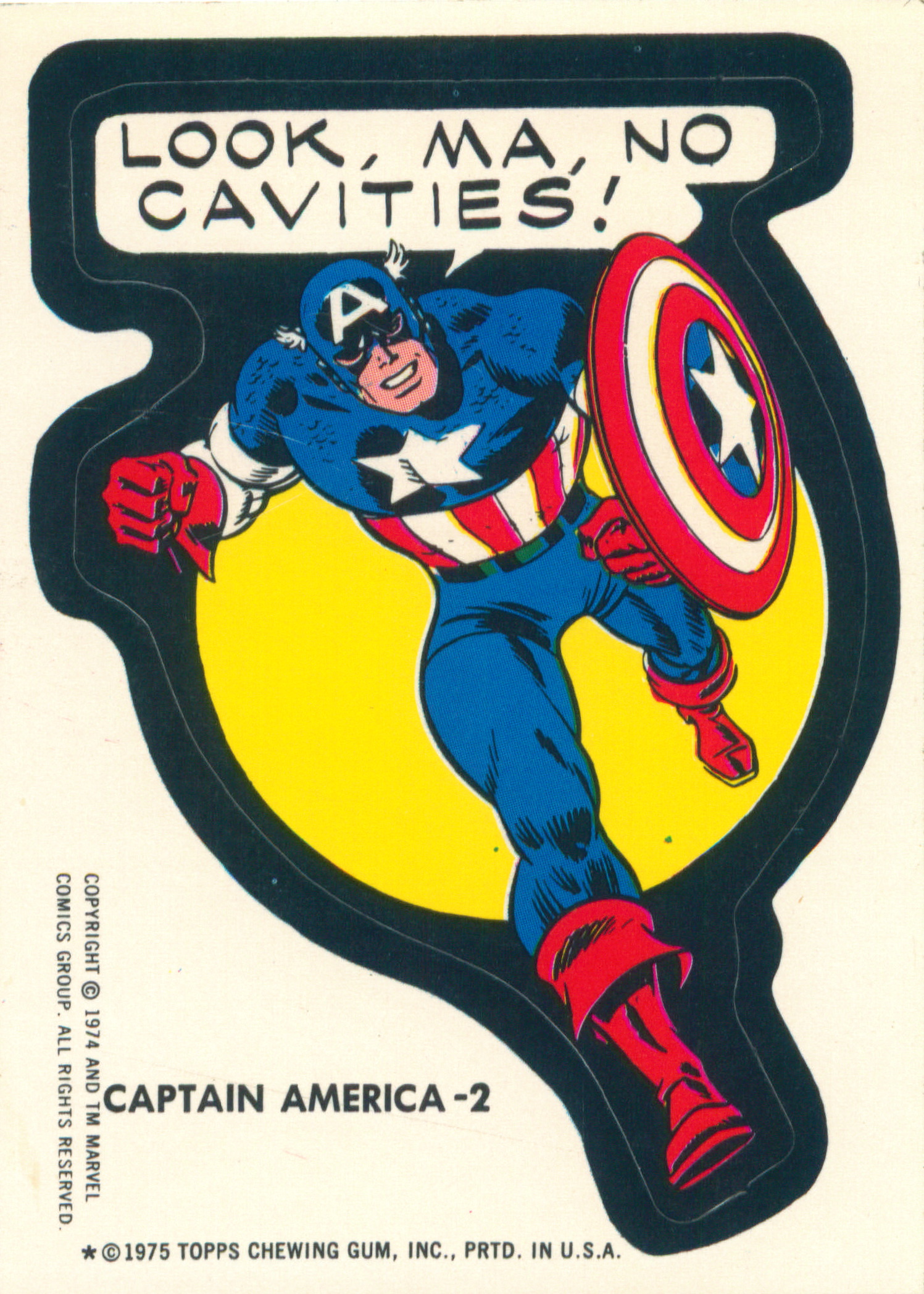 a poster shows captain america holding his shield in the air