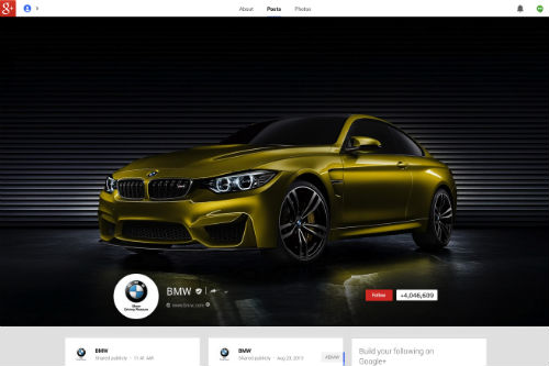 an image of a car ad for bmw