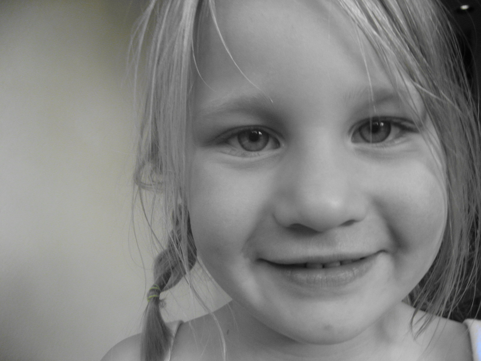 a little girl is getting ready to brush her teeth