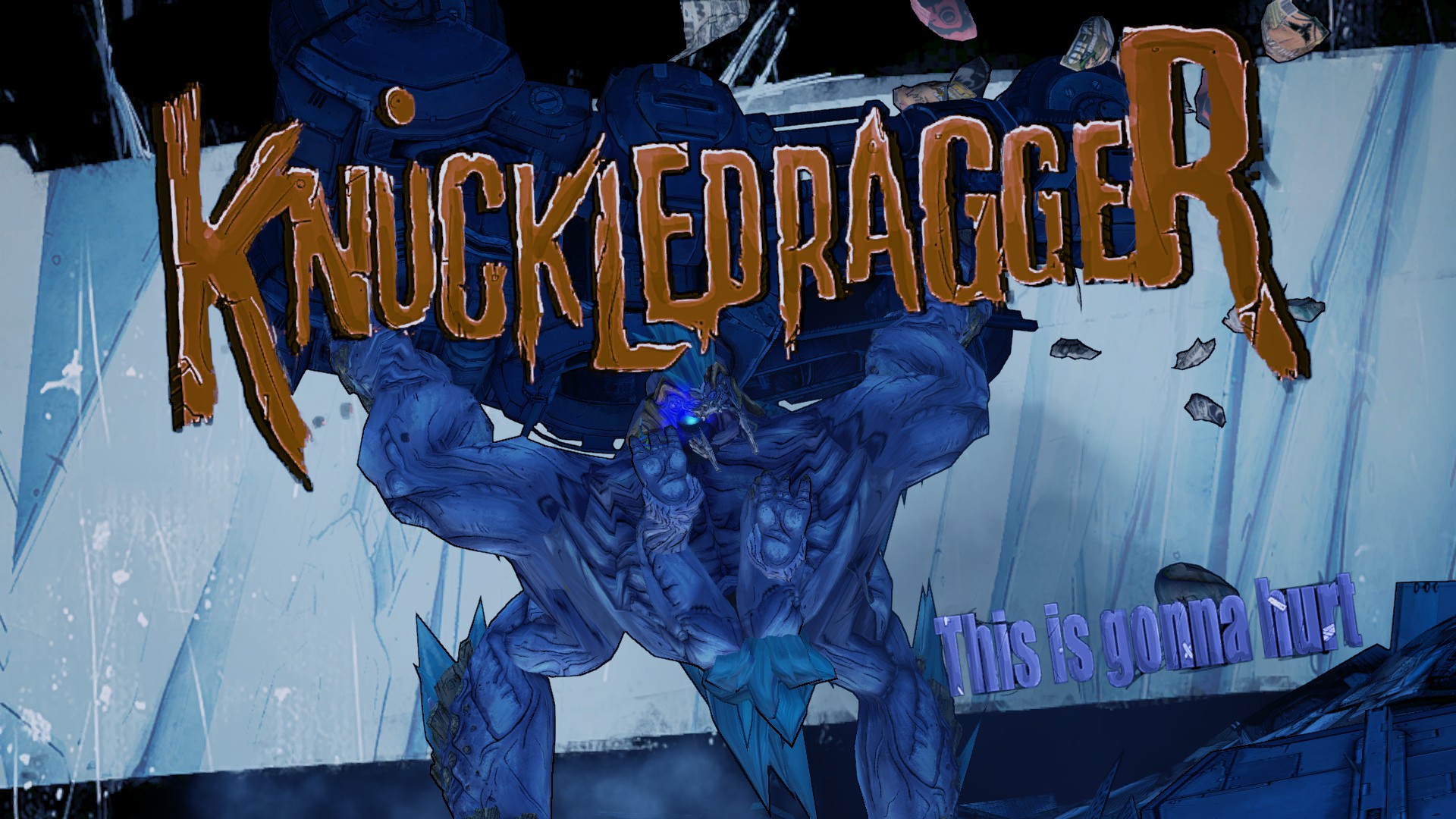 a poster with a weird monster surrounded by an image of the words kloukedrager