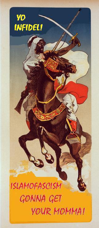 a propaganda poster depicting a horse and rider