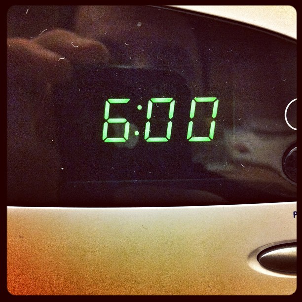 a digital clock is displayed with the time 8 04