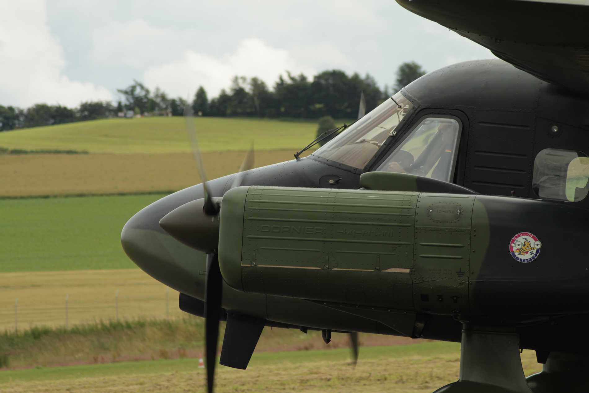 an image of a airplane looking for its passengers