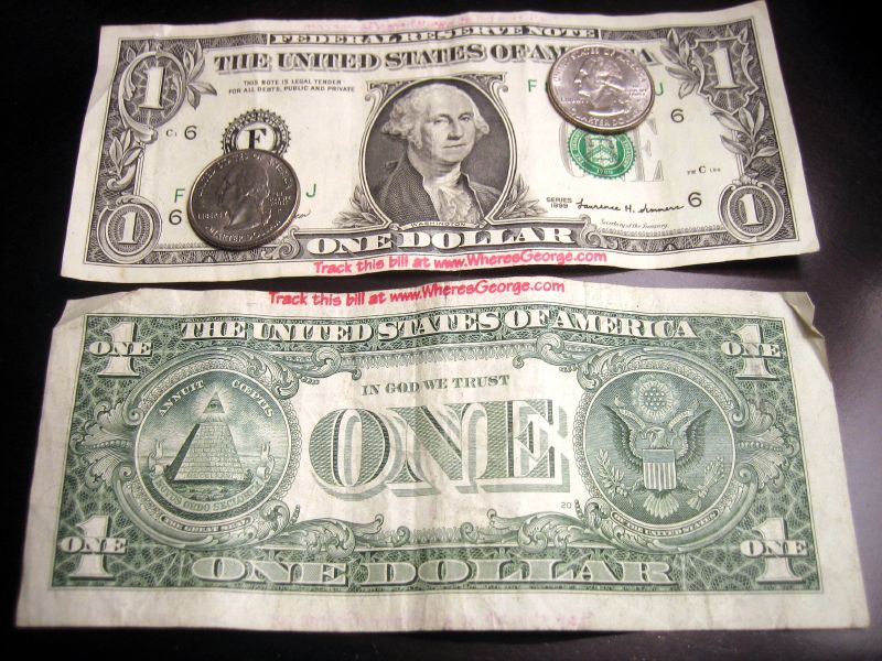 two bills with us money on them side by side