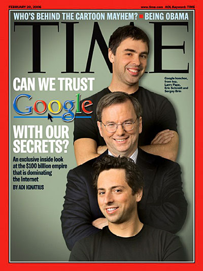 two men are together on the cover of time magazine