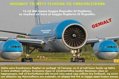 a blue airplane with the words genalit on it