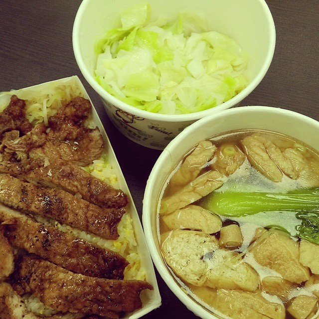 two bowls filled with broccoli, chicken and potatoes