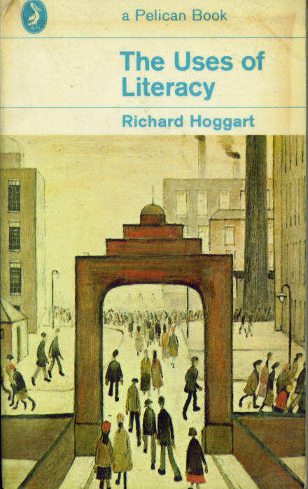 a book cover with many people walking around