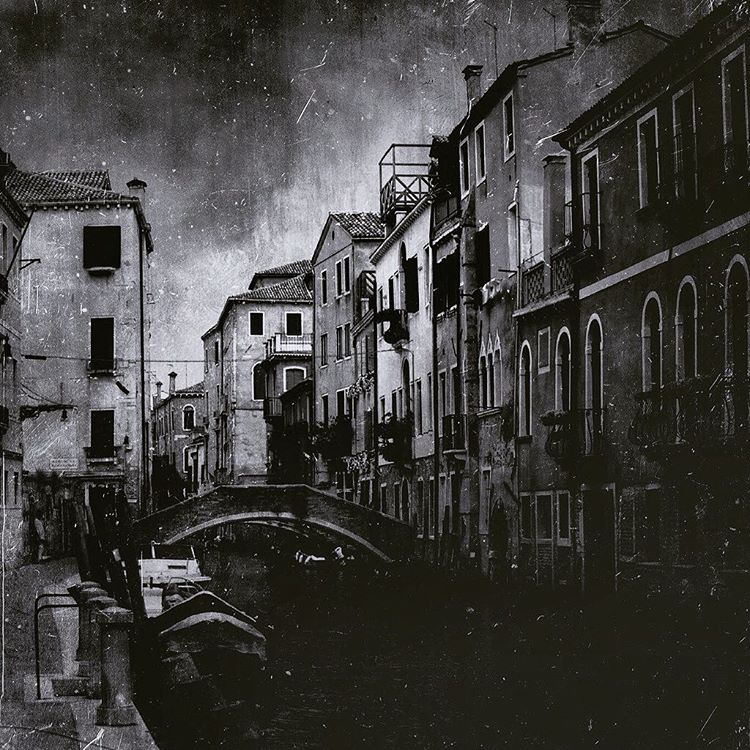 a black and white picture of a city