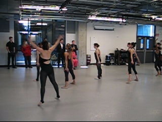 a group of people in the middle of dancing