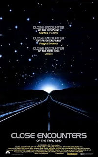 a movie poster with words about a large highway and the sky