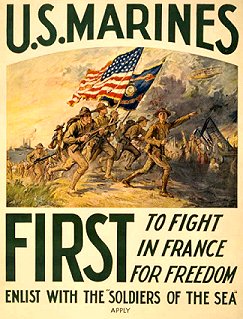 an image of a us marines poster