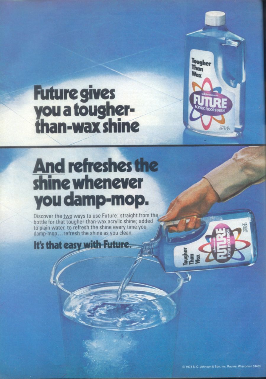 an advertit for nature products with hand holding bottle and pouring water into a glass bowl