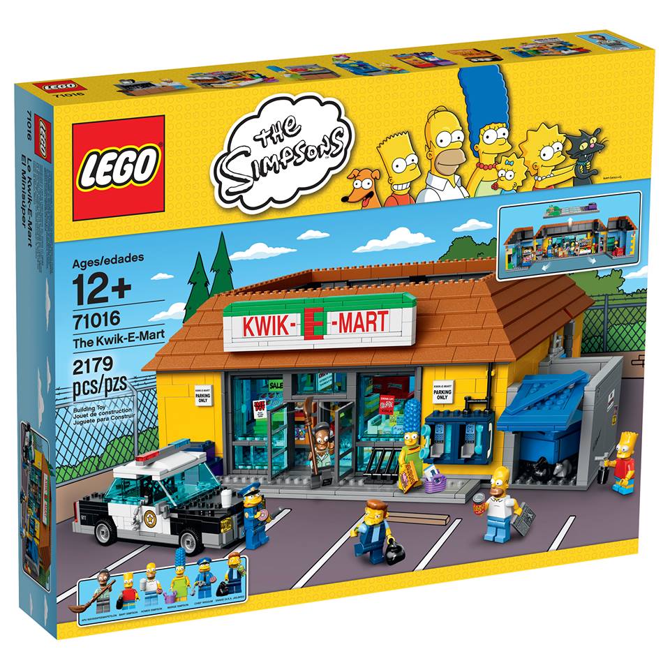 a toy shop with some lego figures in front of it