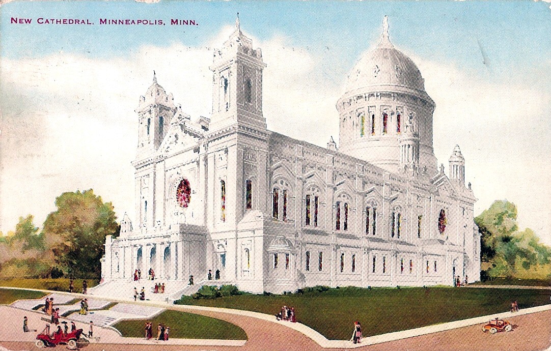 an old postcard depicts the state capital of new york