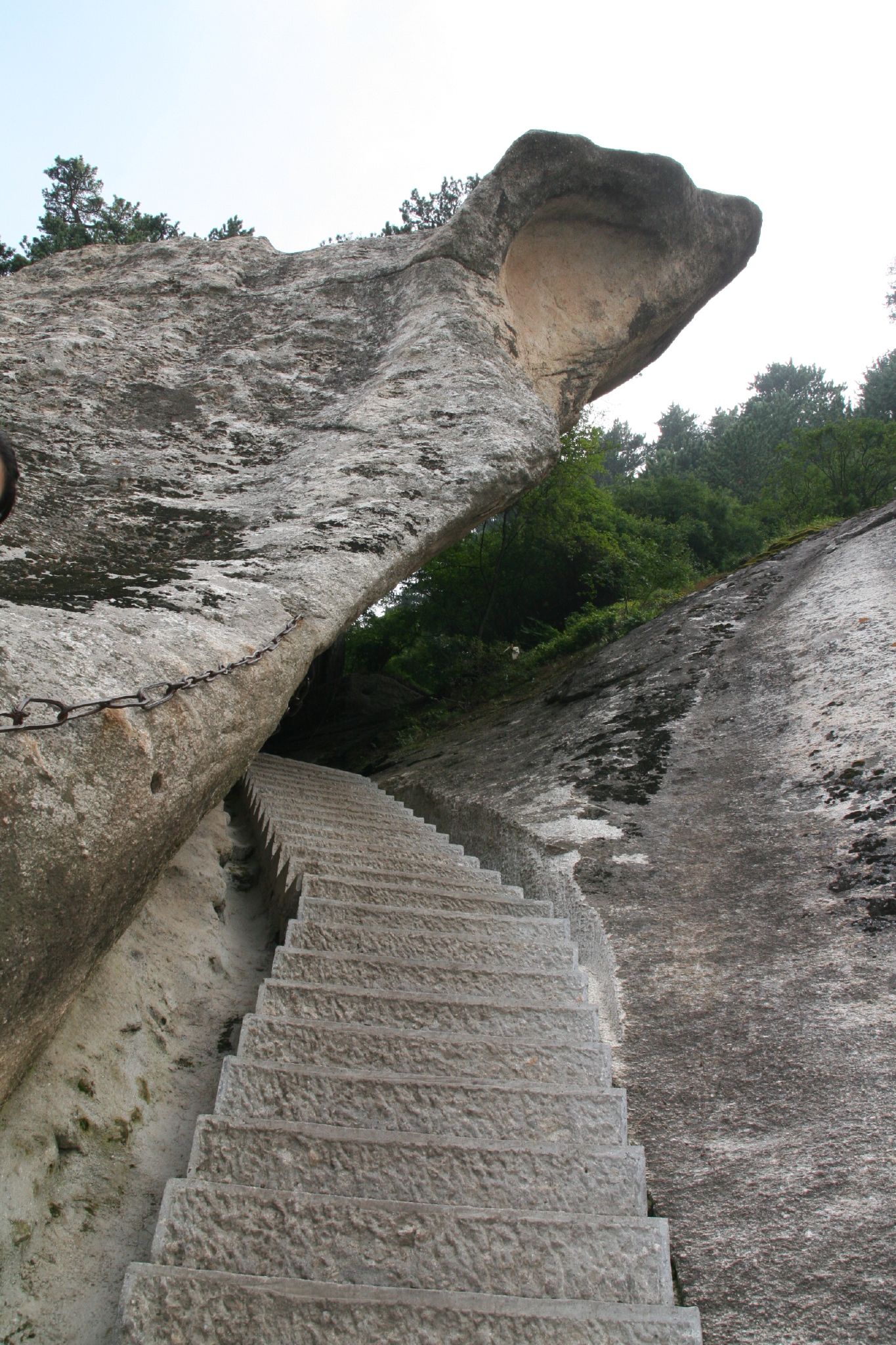 an image of stairs going up to the top