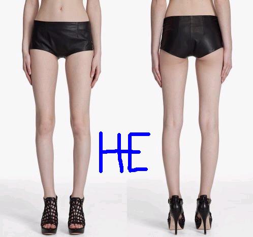 an image of a pair of high waisted shorts
