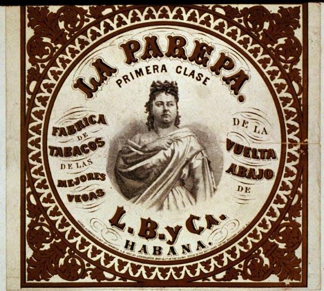 a label for a la pampa prima class