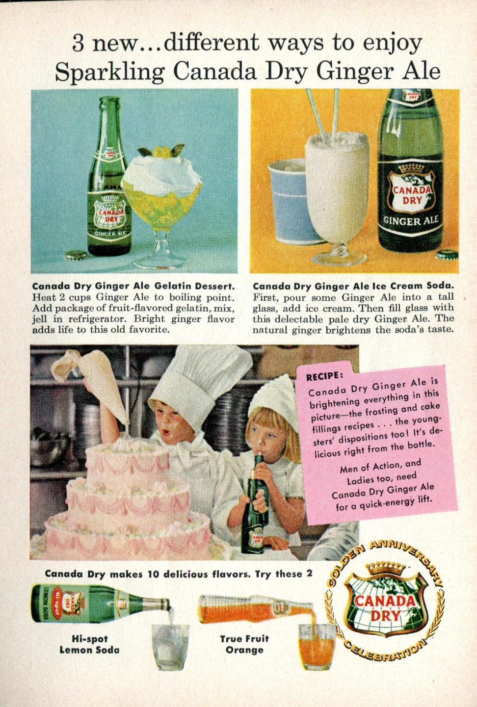 an advertit showing a number of different types of beverage
