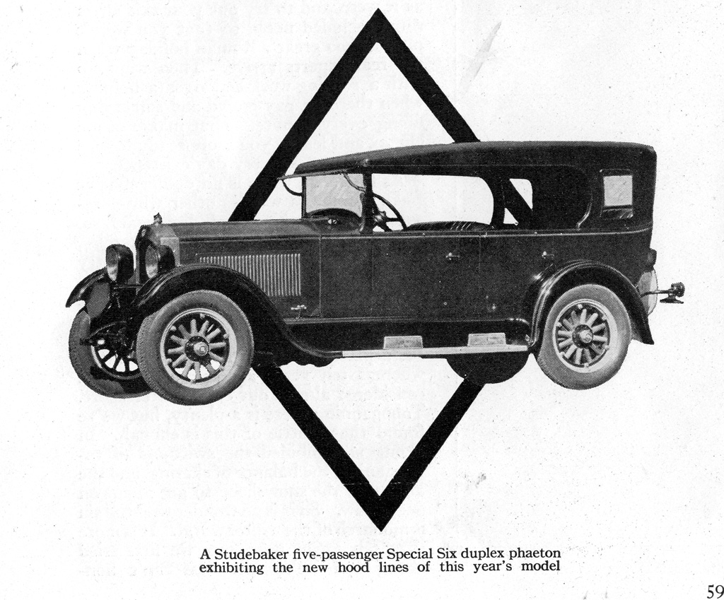 an advertit from the early 20th century of an automobile