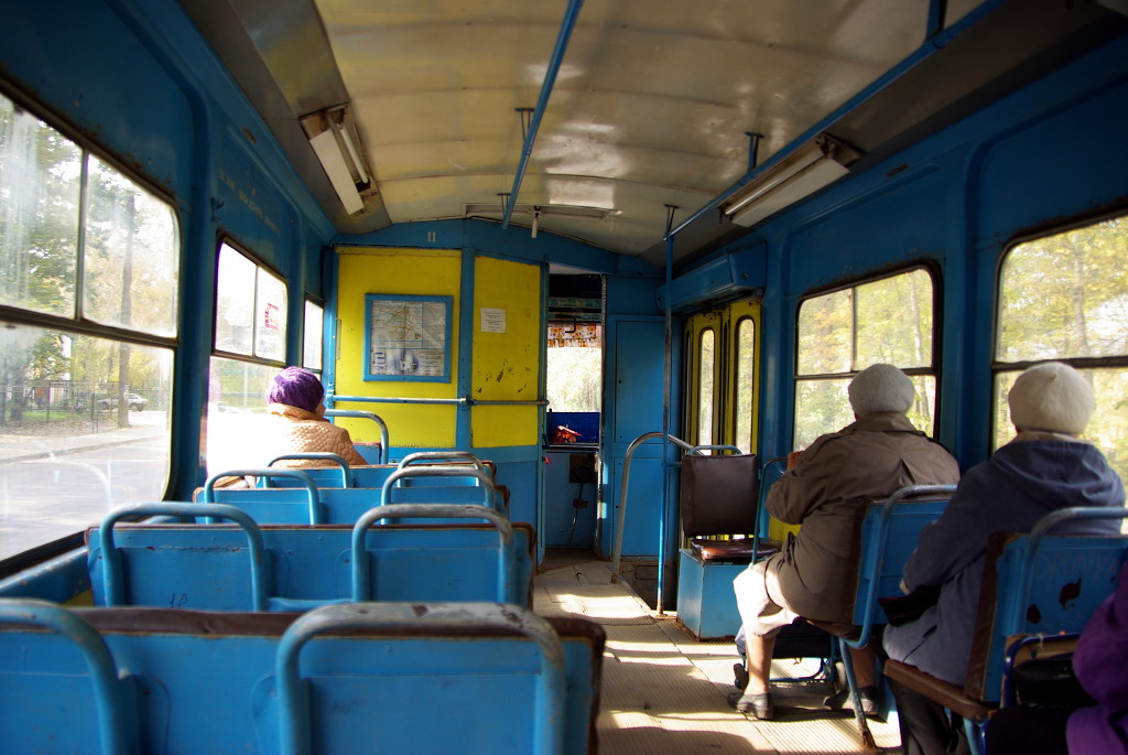 passengers on a train looking out the windows