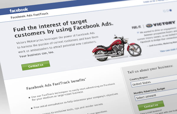a red motorcycle is displayed on the facebook