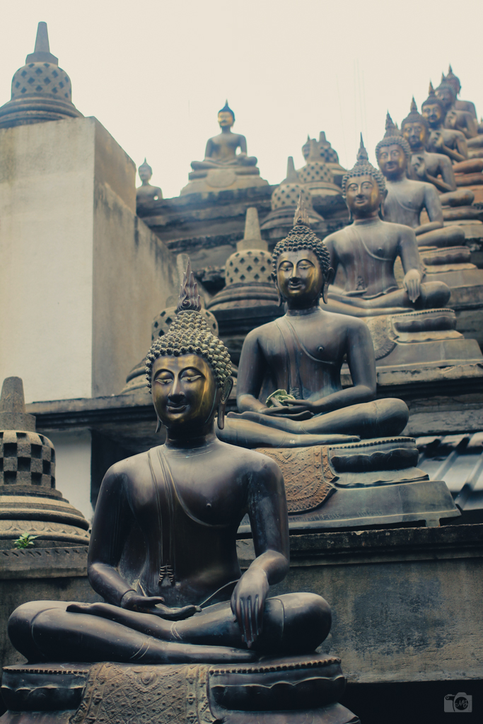 an intricately designed statue of a buddha