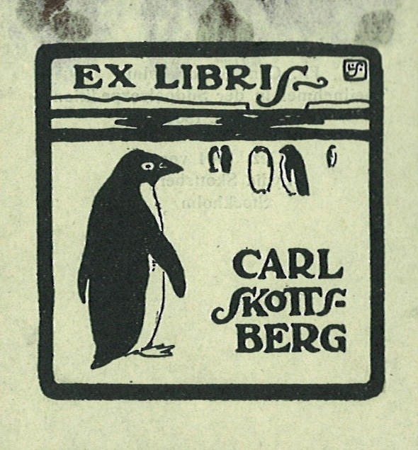 an image of a penguin in front of a bar sign