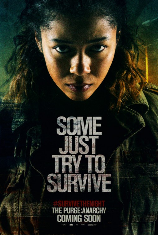 the poster for a movie about the movie, some just try to survive