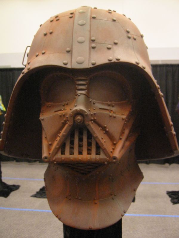 the star wars costume is made to look like darth vader