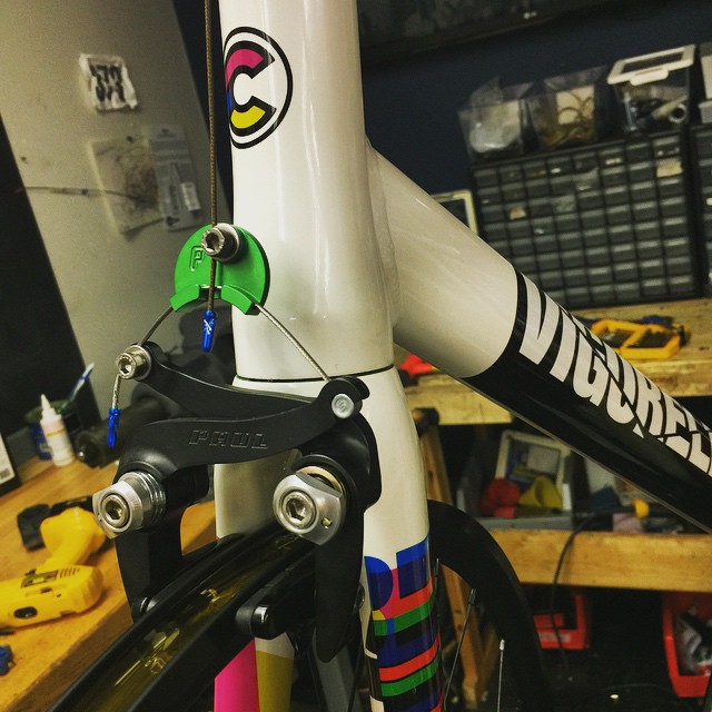 an image of a bike handle bar on a bike