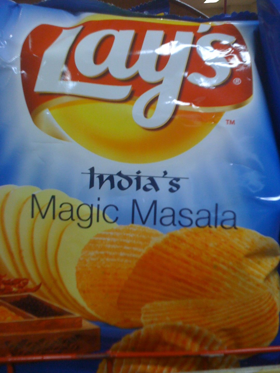 lays lays potato chips in an industrial facility