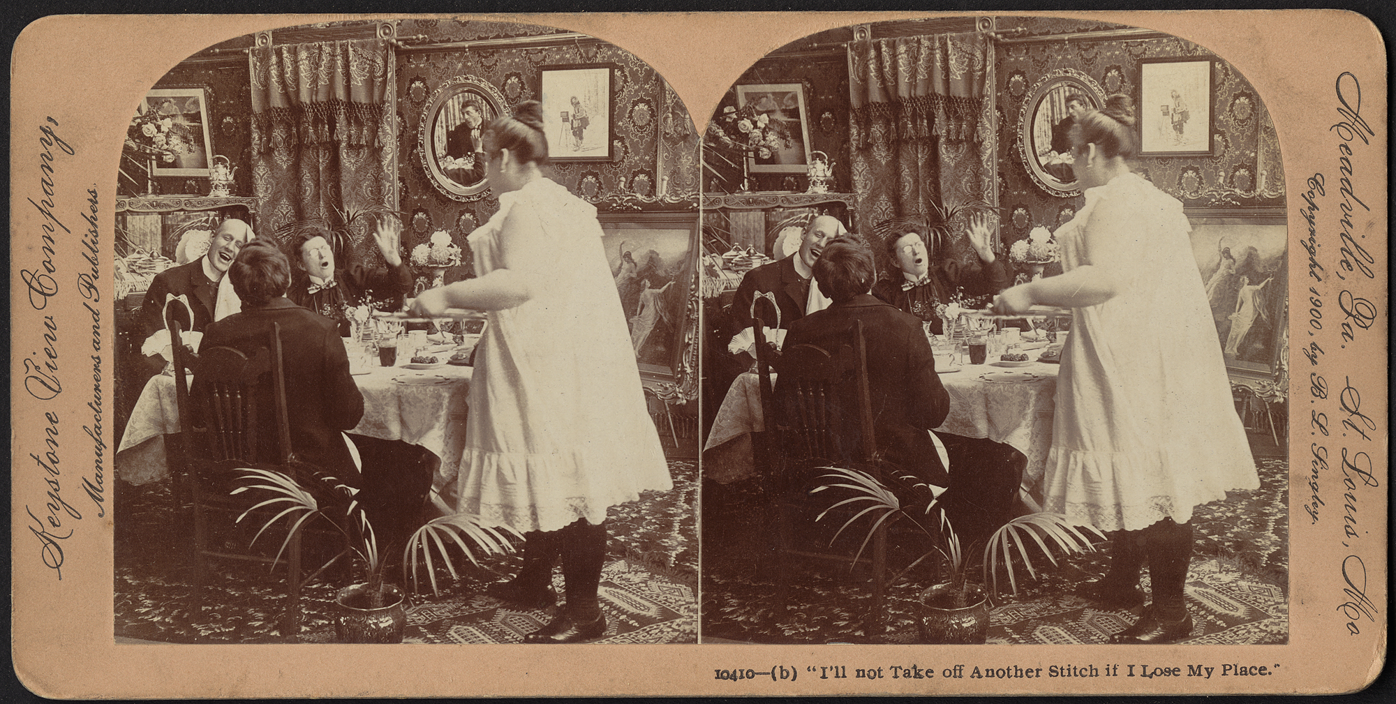 two ladies preparing a meal in the middle of an ornate room