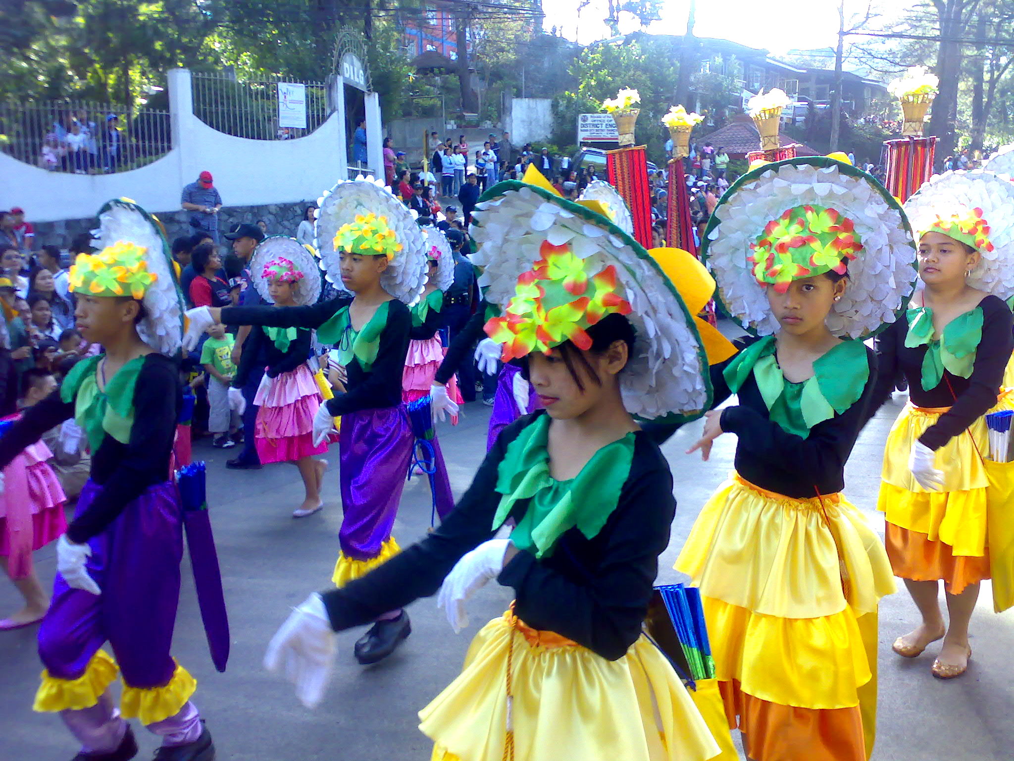 a group of women standing next to each other