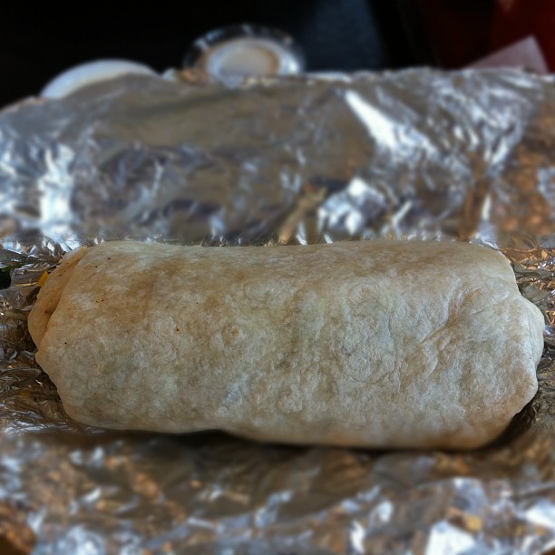 two pieces of dough are wrapped in foil