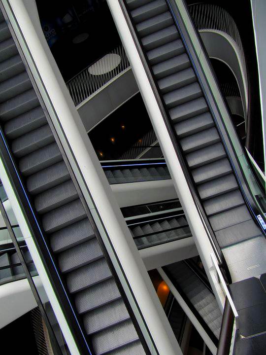 a po of a spiral stair railing in a building